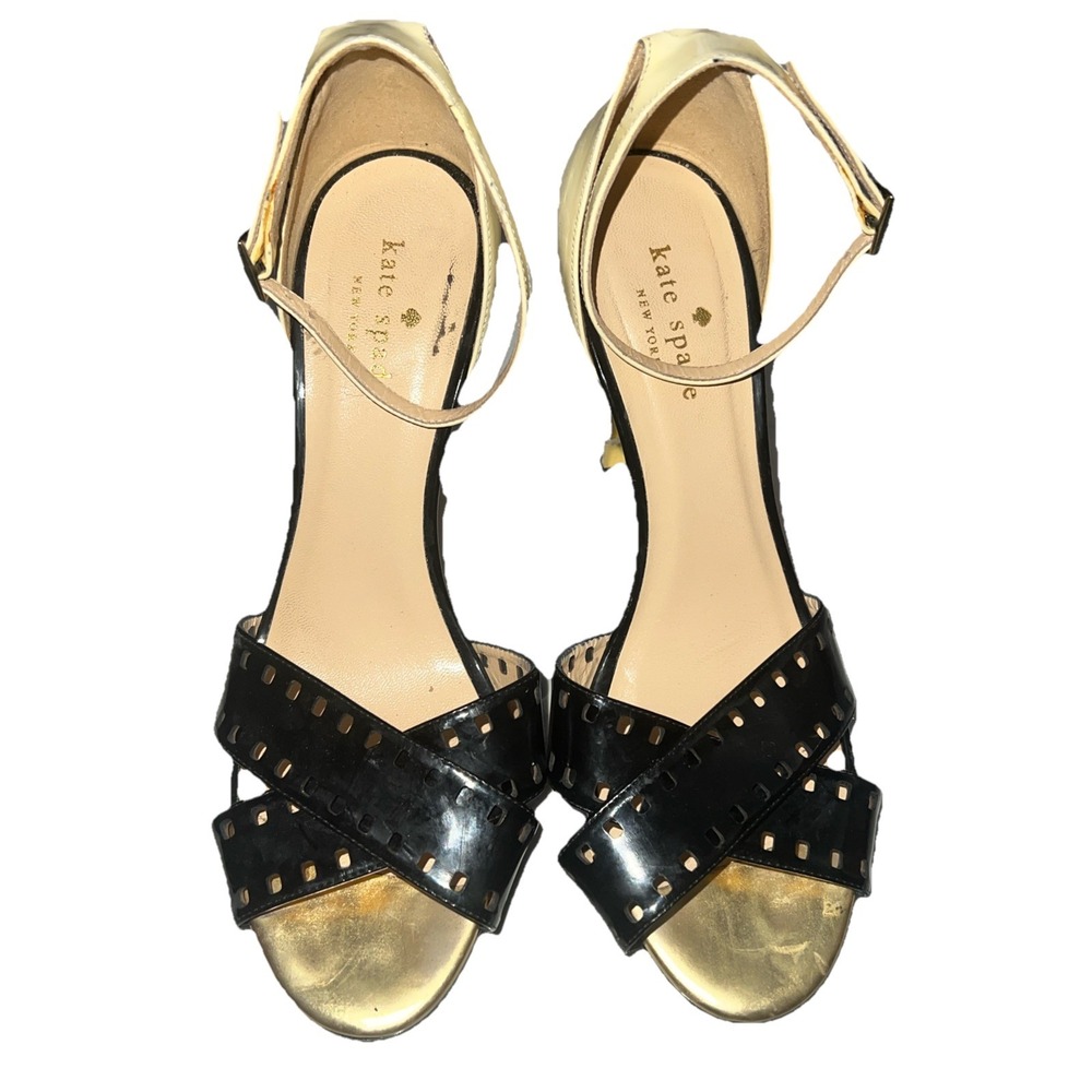 Kate Spade New York Block-heel Sandals, Made in Italy Size‎ 8B